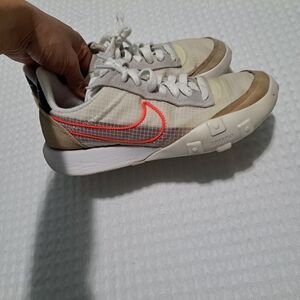 Nike Waffle Racer 2X White Sneakers